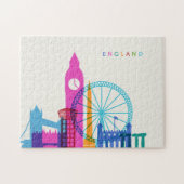 England Skyline Puzzle (Horizontal)