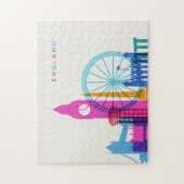 England Skyline Puzzle (Vertikal)