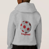 England Soccer Hoodie (Rückseite)