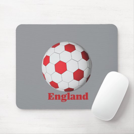England Soccer Mousepad (Mit Mouse)