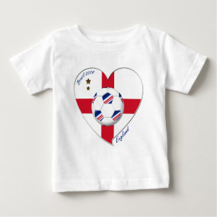 „ENGLAND“ Soccer Team. Fußball von England 20 Baby T-shirt
