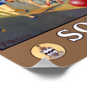 England Southport Related Vintage Travel Poster (Ecke)