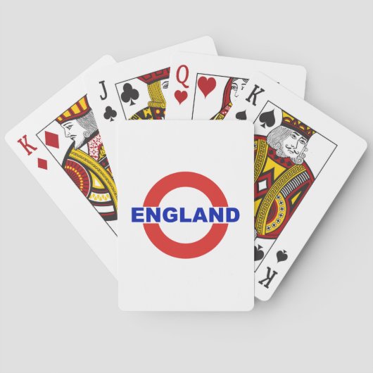 England Spielkarten (Rückseite)