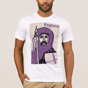 England & St. George Vintage-Reiseposter im Stil d T-Shirt