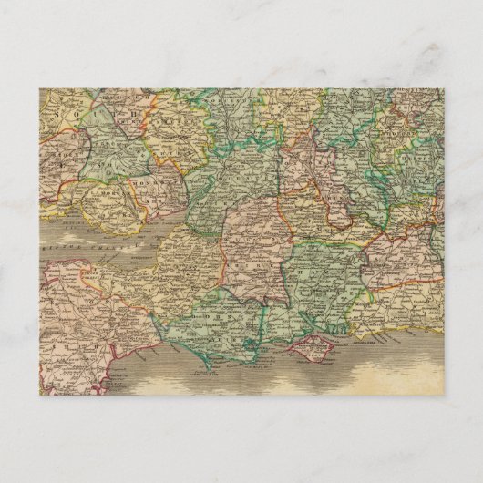 England, Süden Postkarte (Vorderseite)