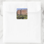 England, Surrey, Hampton Court Palace. Quadratischer Aufkleber (Tasche)