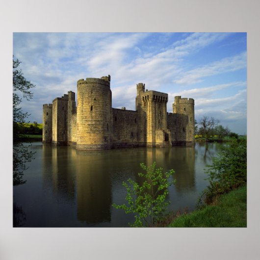 England, Sussex, Burg Bodiam Poster (Vorne)