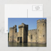 England, Sussex, Burg Bodiam. Postkarte (Vorne/Hinten)
