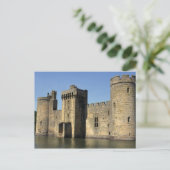England, Sussex, Burg Bodiam. Postkarte (Stehend Vorderseite)