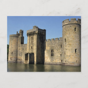England, Sussex, Burg Bodiam. Postkarte