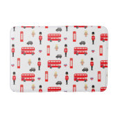 England-Symbol-Muster Badematte (Vorderseite)