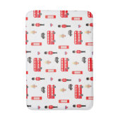 England-Symbol-Muster Badematte (Vorderseite Vertikal)