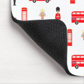 England-Symbol-Muster Mousepad (Ecke)