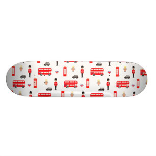 England-Symbol-Muster Skateboard
