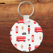 England Symbos Pattern Schlüsselanhänger (Vorderseite)