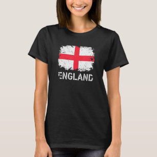 England T-Shirt Britische Flagge Souvenir Kostüme