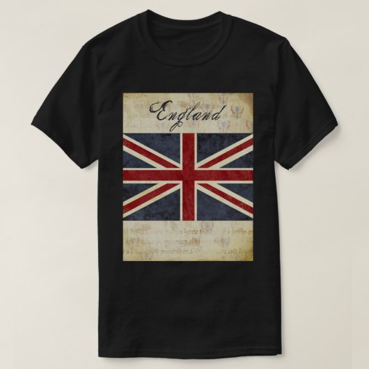 England T - Shirt Souvenir (Design vorne)