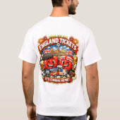 England Tickets 2026 T-Shirt (Rückseite)