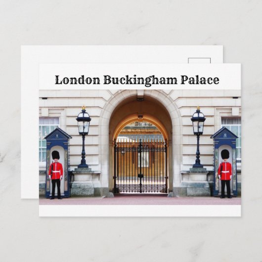 England Tourismus London Buckingham Palace Postcar Postkarte (Vorne/Hinten)