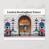 England Tourismus London Buckingham Palace Postcar