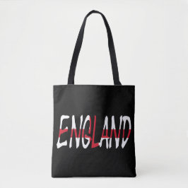 England überlagert sich im englischen Flaggenstaat Tasche