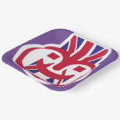 ENGLAND UK FACE HEART BY MASANSER PAPPTELLER (Gewinkelt)
