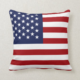 England und amerikanische Flagge Kissen