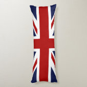 England und amerikanische Flagge Seitenschläferkissen (Rückseite (Vertikal))