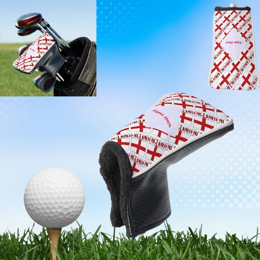 England und die englische Flagge geteerte Red Pers Golf Headcover