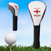 England und Englisch Flag Red Personalization Golf Headcover