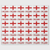 England und St. George Cross Flag Geschenkpapier (Flach)