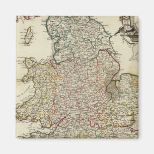 England und Wales 2 Magnet