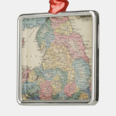 England und Wales 2 Silbernes Ornament (Links)