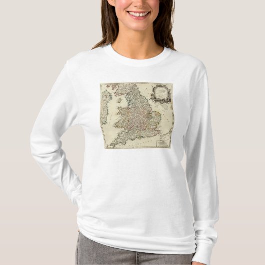 England und Wales 2 T-Shirt (Vorderseite)