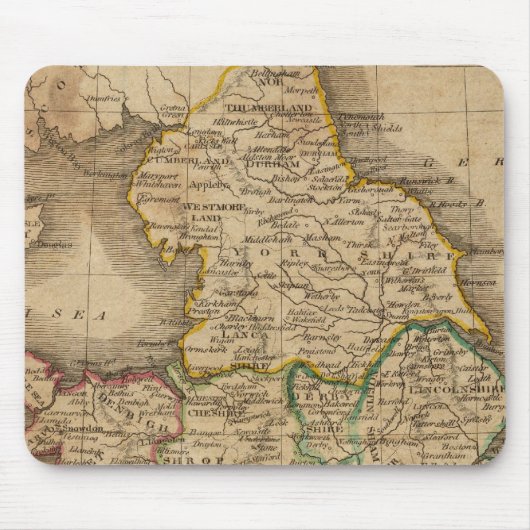 England und Wales 3 Mousepad (Vorne)
