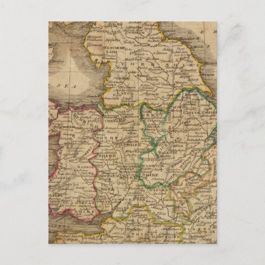 England und Wales 4 Postkarte (Vorderseite)