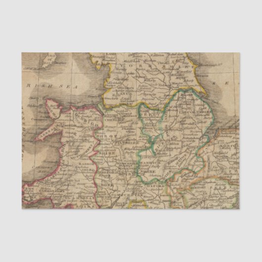 England und Wales 4 Seidenpapier (Vorderseite)