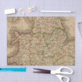England und Wales 4 Seidenpapier (Handwerk)