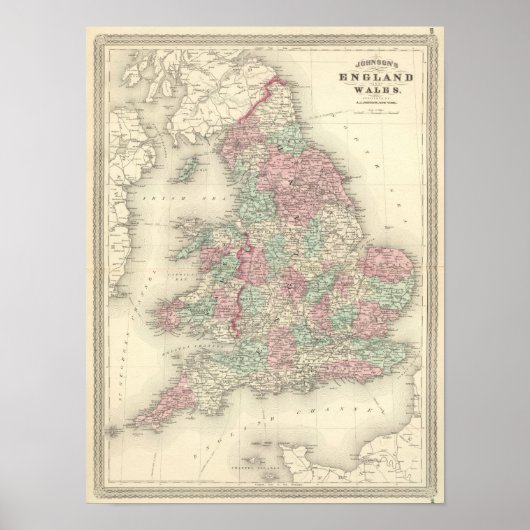 England und Wales 5 Poster (Vorne)