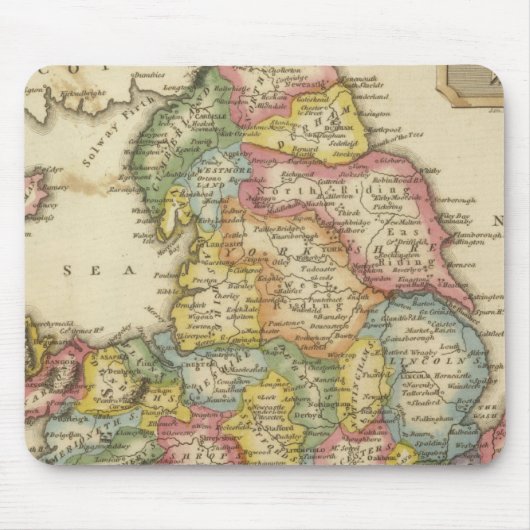 England und Wales Mousepad (Vorne)