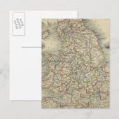 England und Wales Postkarte (Vorne/Hinten)