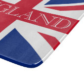 England: Union Jack Flag cbcc Schneidebrett (Ecke)