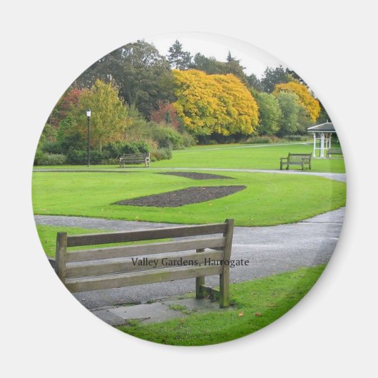 ENGLAND: Valley Gardens Park, Harrogate Magnet (Vorne)