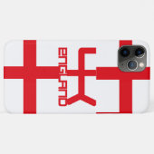 ENGLAND VER UK FLAG TEXT BY MASANSER PIXELAT Case-Mate iPhone HÜLLE (Rückseite (Horizontal))