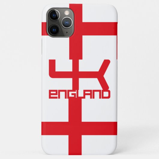 ENGLAND VER UK FLAG TEXT BY MASANSER PIXELAT Case-Mate iPhone HÜLLE (Rückseite)