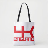 ENGLAND VER UK FLAG TEXT BY MASANSER PIXELAT TASCHE (Vorderseite)