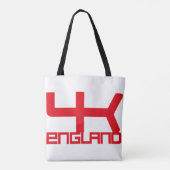 ENGLAND VER UK FLAG TEXT BY MASANSER PIXELAT TASCHE (Rückseite)