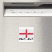 England - Vintage Flagge Magnet (In Situ (Geschirrspüler))