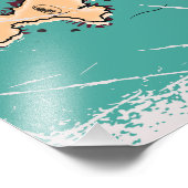 England - Vintage Landkreise Karte Fotodruck (Ecke)