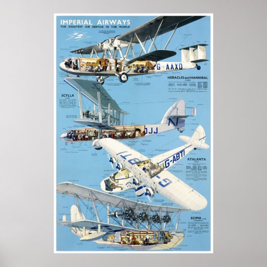 England Vintage Travel Poster wiederhergestellt (Vorne)